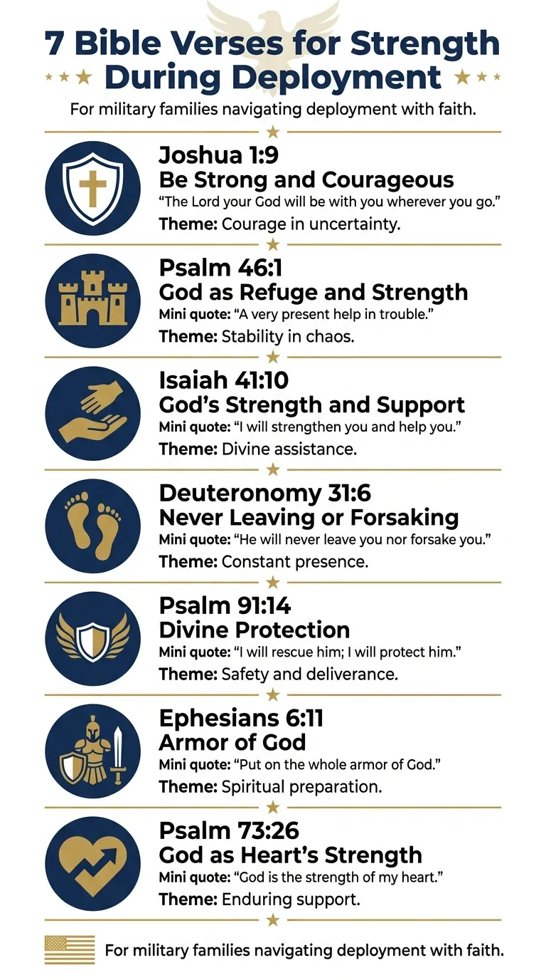 7 Bible Verses for Military Families During Deployment