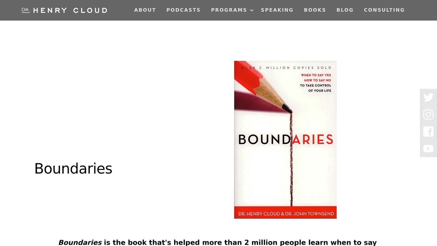 Boundaries