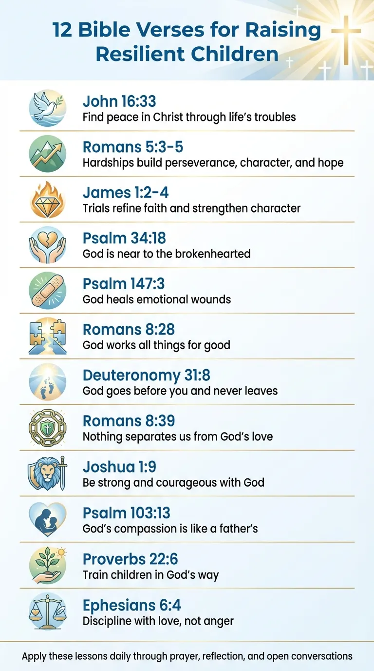 12 Bible Verses for Building Resilience in Children