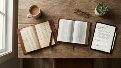 paper vs digital journal spiritual growth | Psalmlog